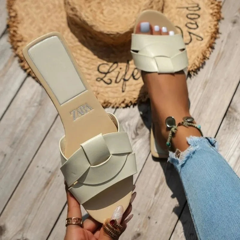 Luxe Weave Sandalen
