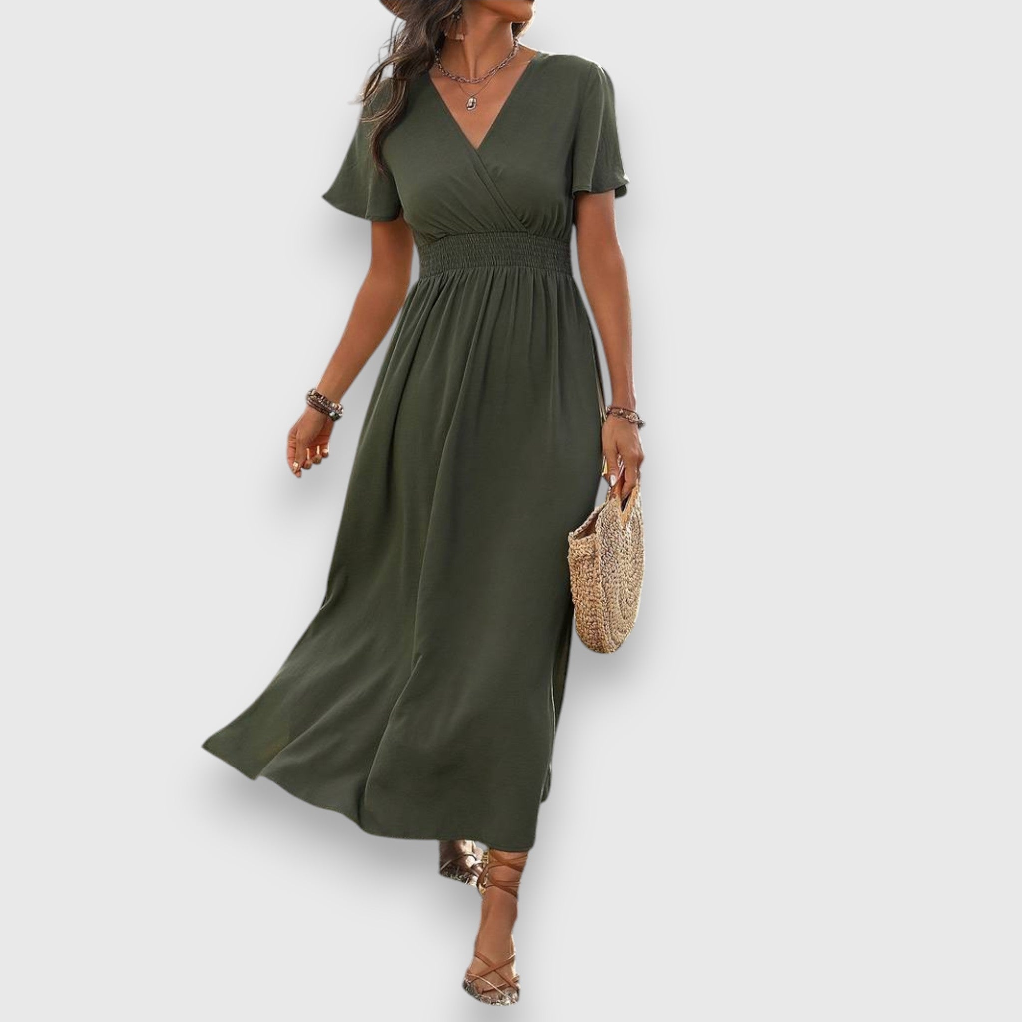 Bianca – Elegantes Kurzarmkleid