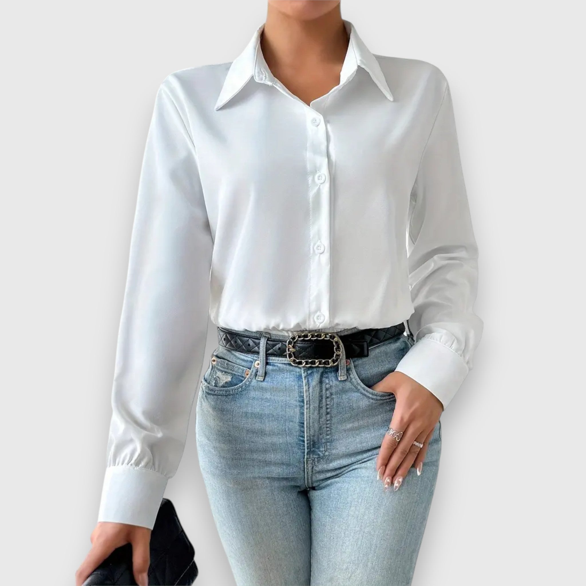 Amara – Eleganter Hemd-Body