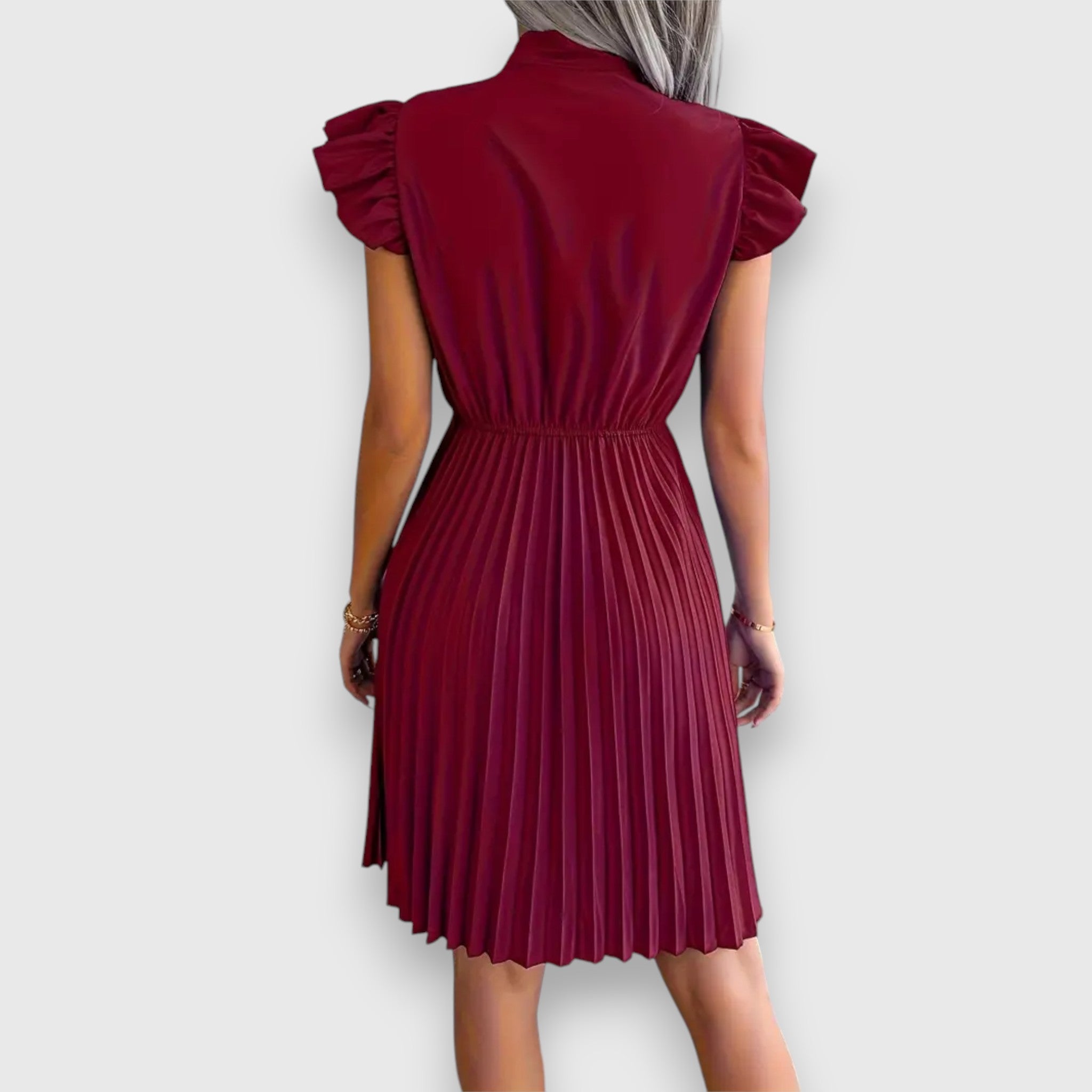 Florence - Kurzarmkleid mit Schleife
