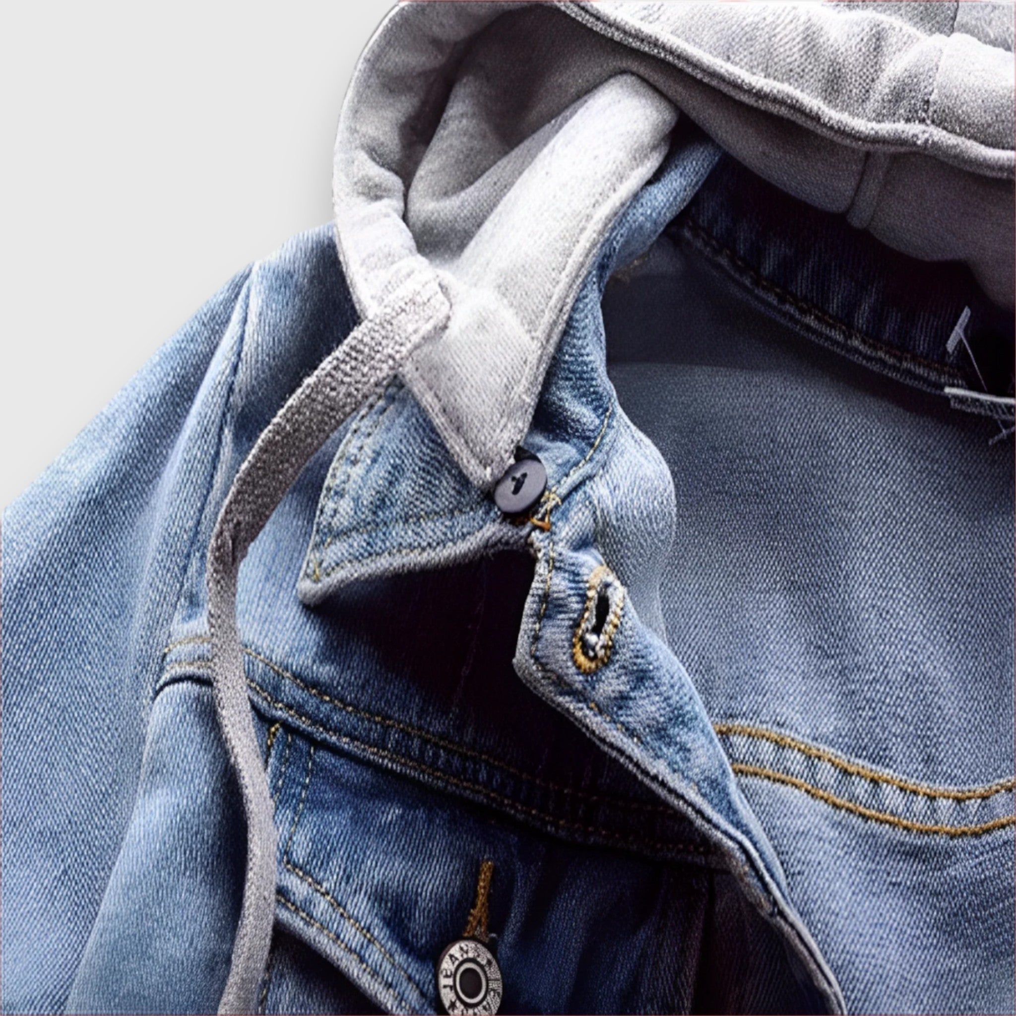 Lena – Jeansjacke mit Kapuze
