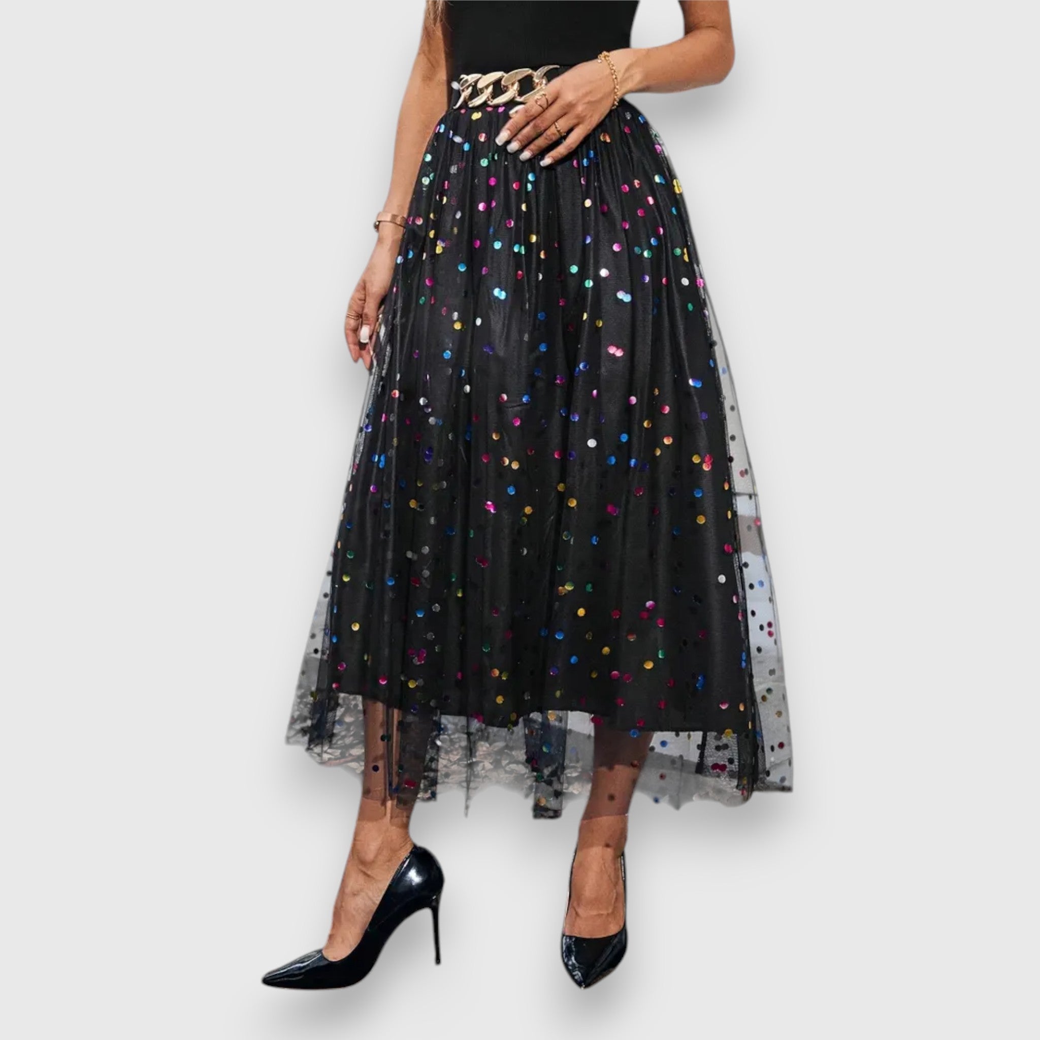 Leonie – Bunter Polka Dot Rock