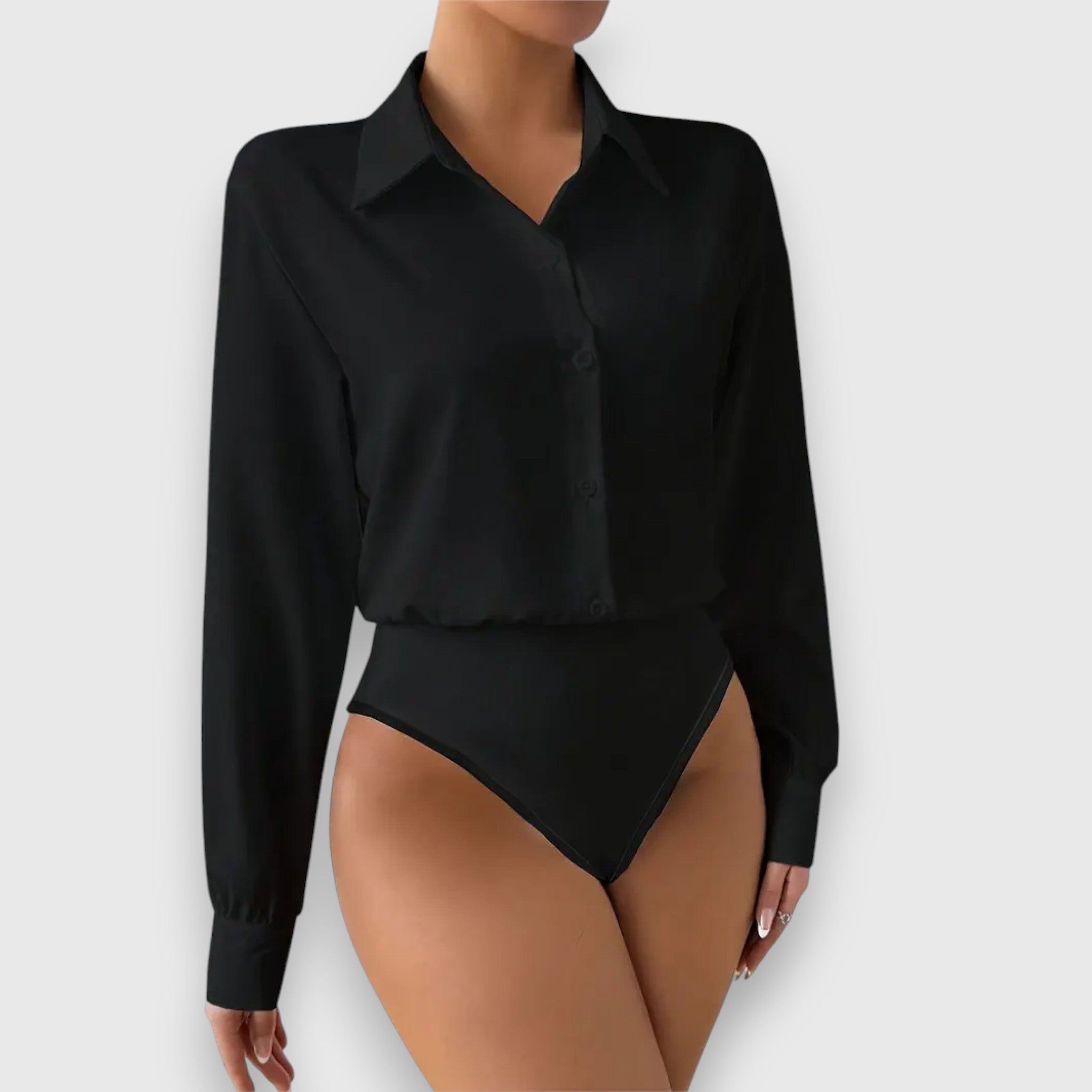 Amara – Eleganter Hemd-Body