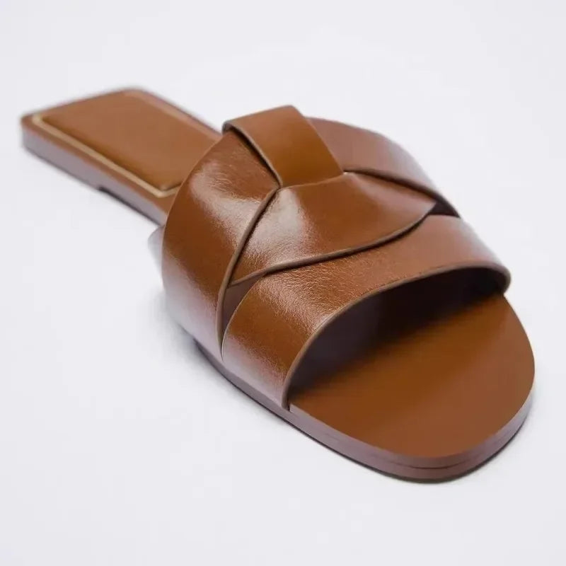Luxe Weave Sandalen