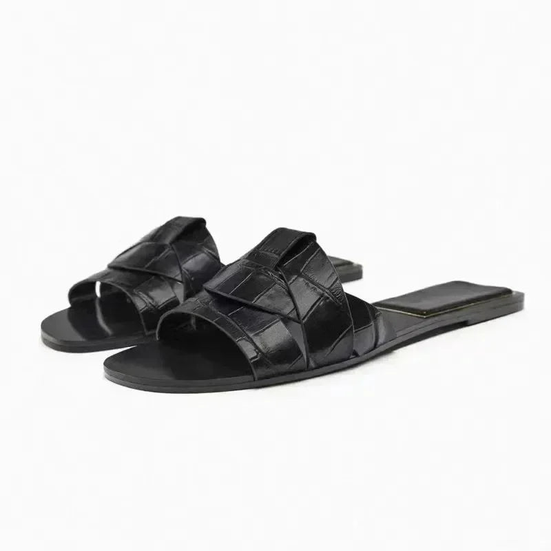 Luxe Weave Sandalen
