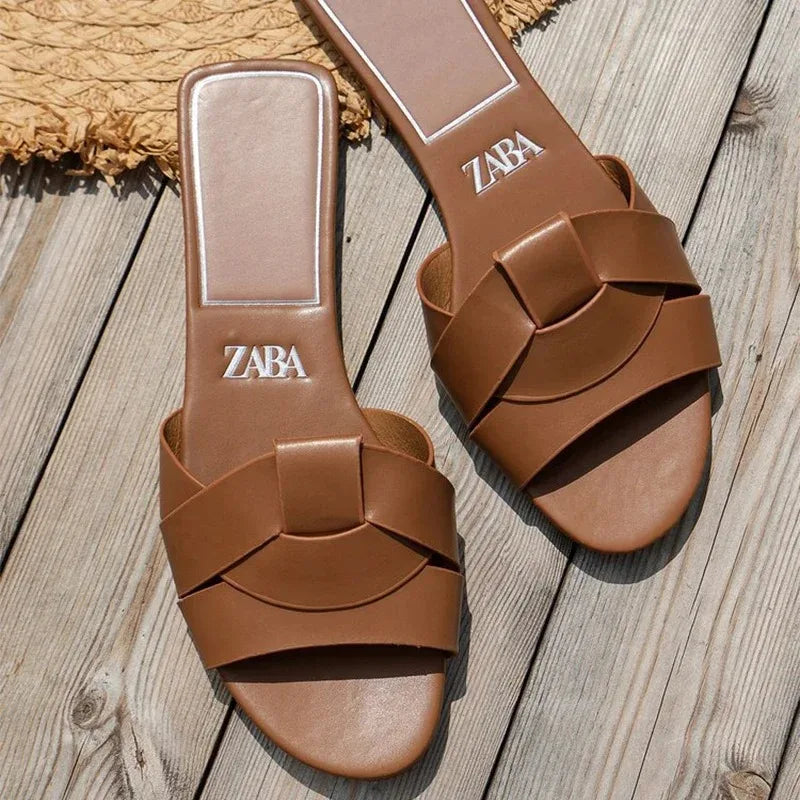 Luxe Weave Sandalen