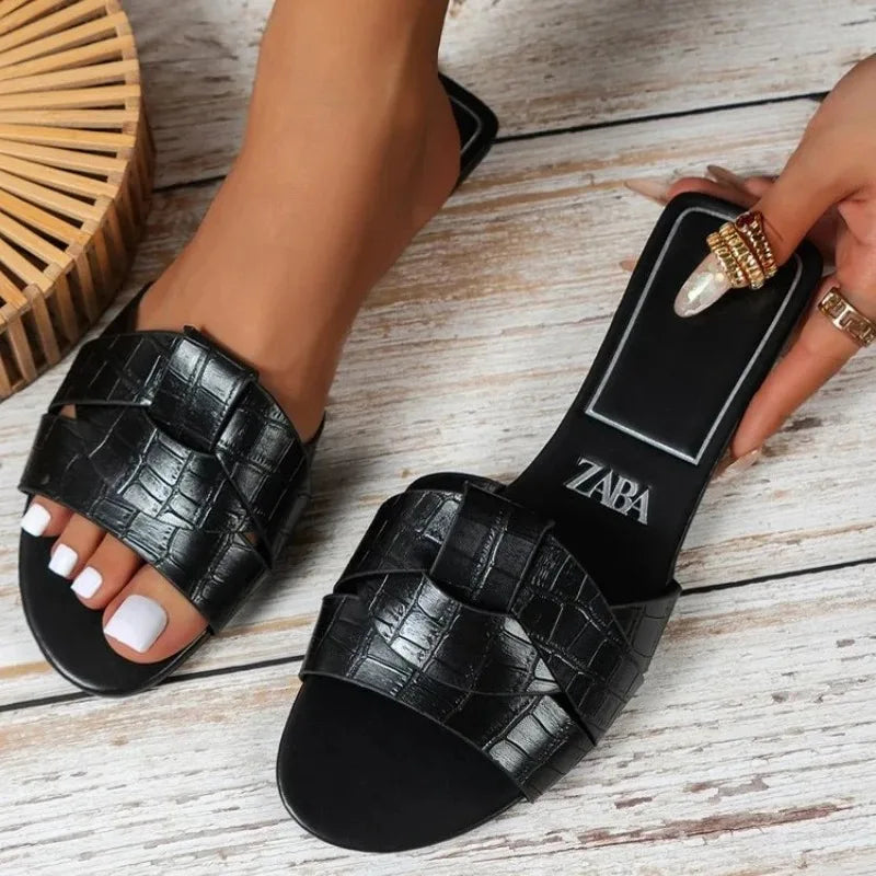 Luxe Weave Sandalen