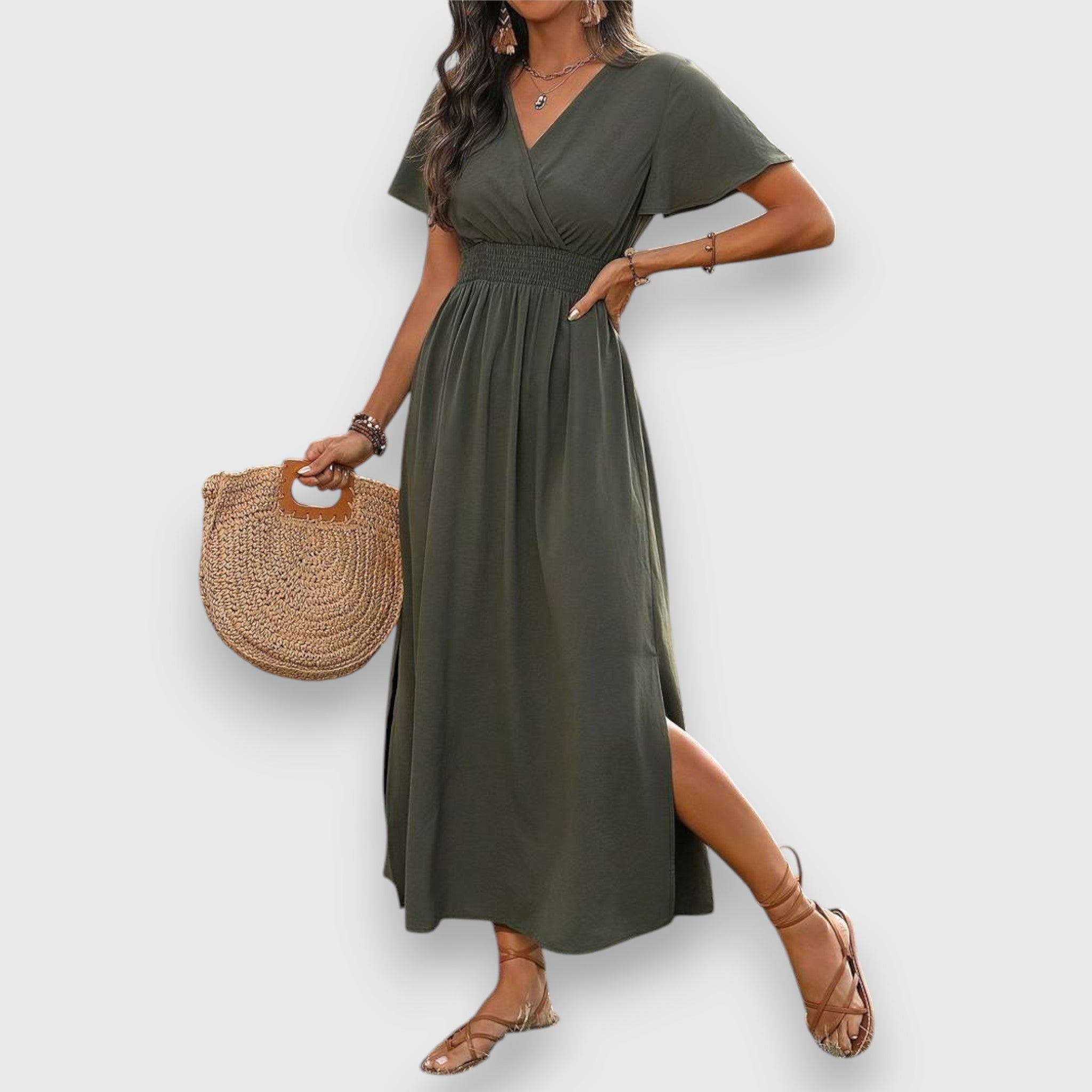 Bianca – Elegantes Kurzarmkleid