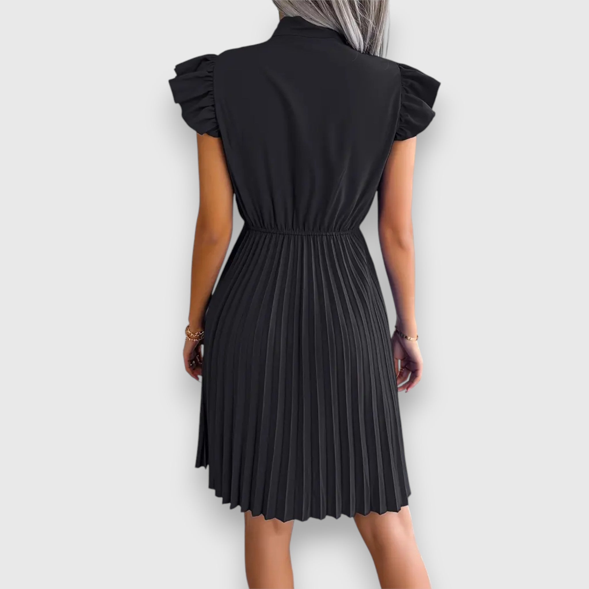 Florence - Kurzarmkleid mit Schleife