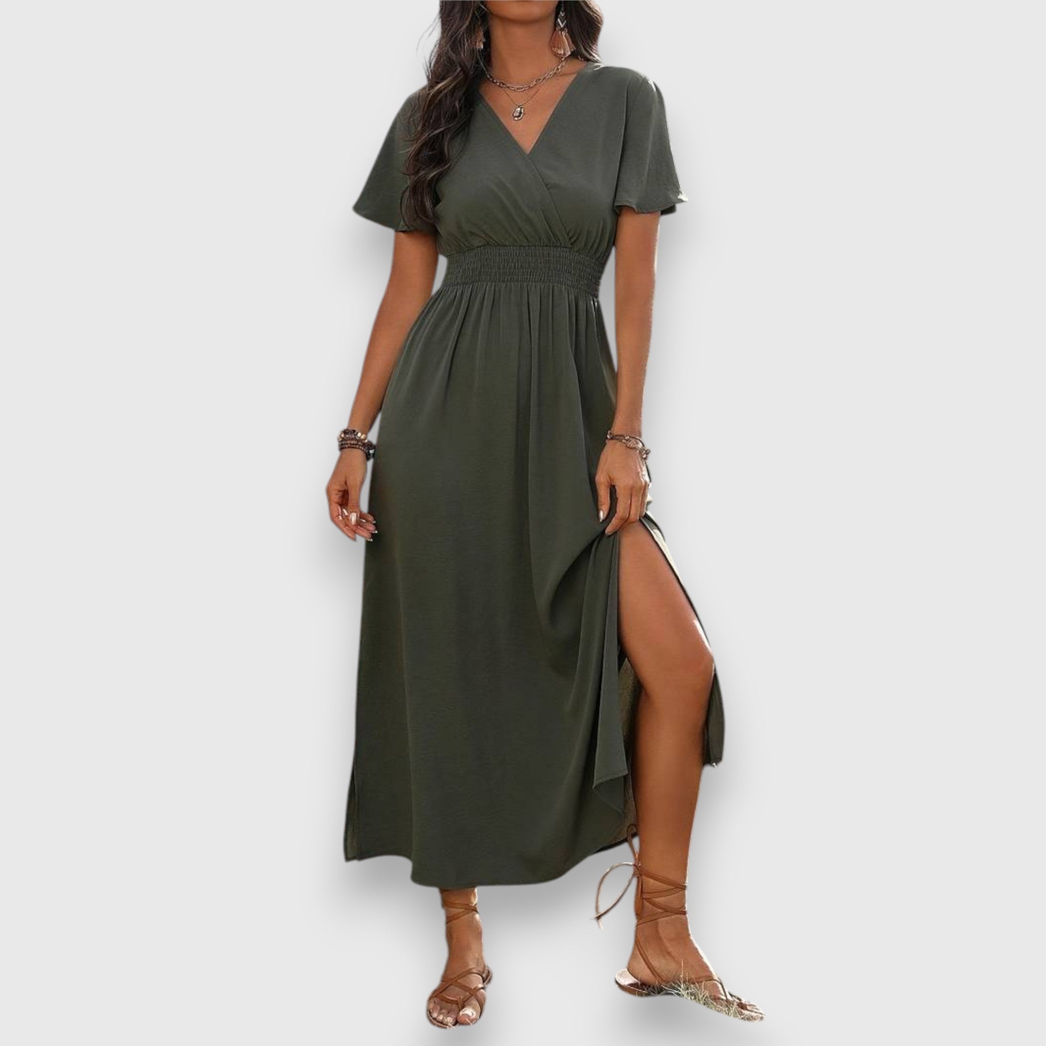 Bianca – Elegantes Kurzarmkleid