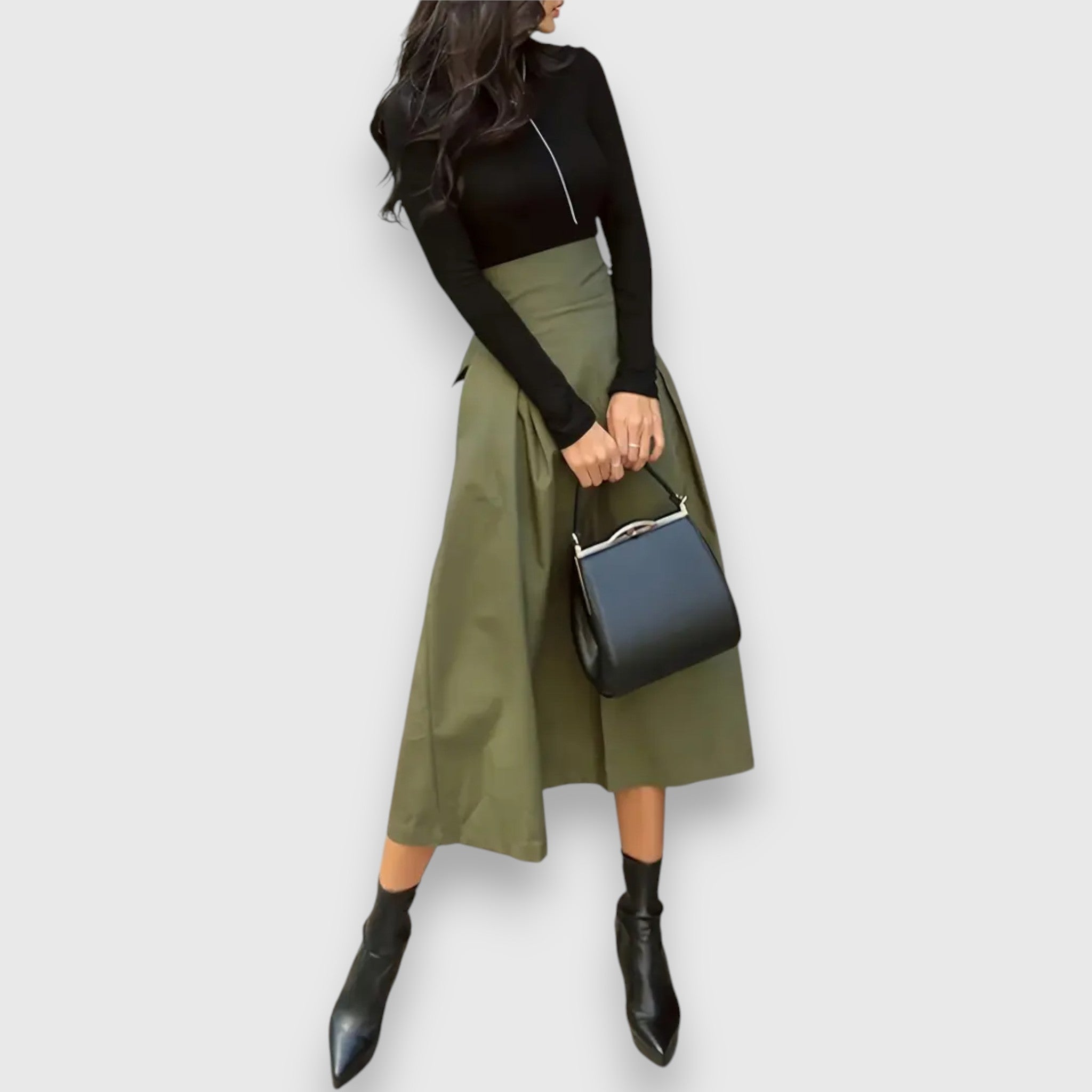 Elina – Eleganter Midi-Rock